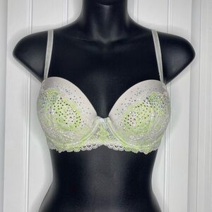 Victoria's Secret Dream Angels 32D Rhinestone Demi Bra